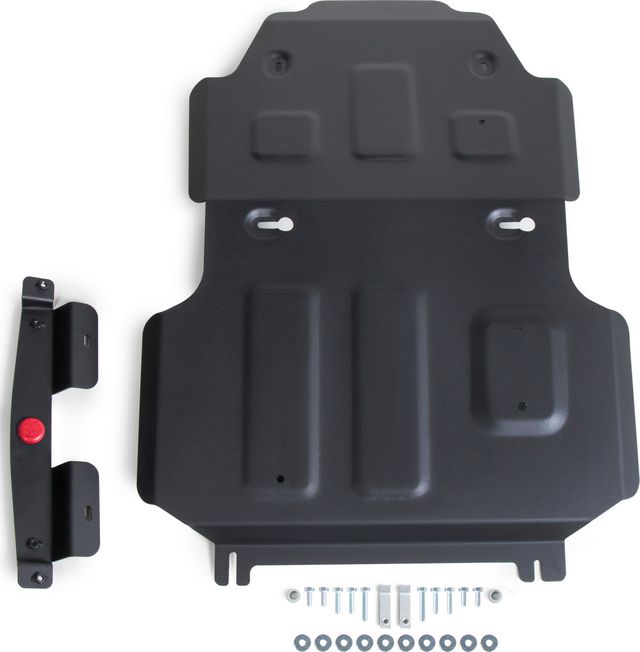 Защита АвтоБРОНЯ для радиатора и картера Toyota Land Cruiser 300 2021-2026. Артикул 111.09559.1