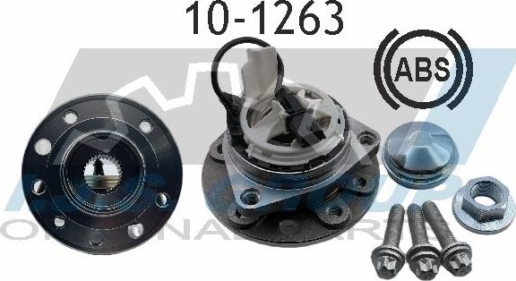 Ступичный подшипник (комплект) IJS Group передний для Fiat Croma II 2005-2011. Артикул 10-1263