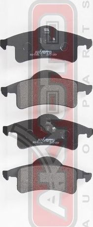 Тормозные колодки Akyoto Packing AKYOTO задние для Jeep Grand Cherokee II (WJ) 1999-2005. Артикул AKD-970AB