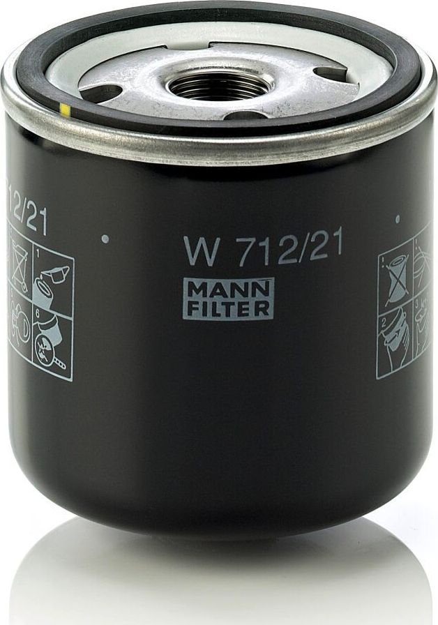 Масляный фильтр Mann-Filter. Артикул W 712/21