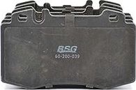 Тормозные колодки BSG. Артикул BSG 60-200-039