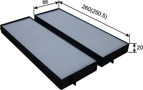 Салонный фильтр JS Asakashi для Hyundai i20 I 2008-2015. Артикул AC11003SET