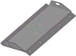 Защитный кожух OJ от бампера к штатной защите для Mitsubishi Pajero Sport I 1998-2008. Артикул 12.005.01