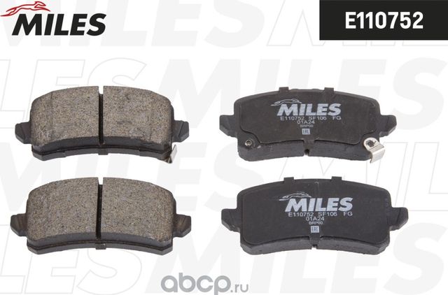 Колодки торм. Задние /Haval JOLION  4WD (Miles) Miles. Артикул e110752