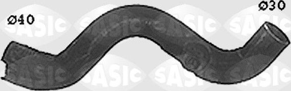 Патрубок радиатора (системы охлаждения) Sasic. Артикул SWH4236