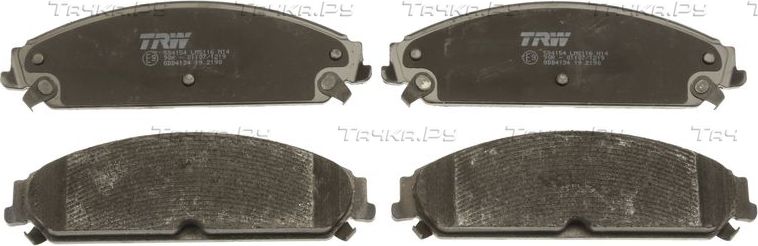 Тормозные колодки TRW COTEC. Артикул GDB4134