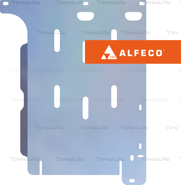Защита алюминиевая Alfeco для АКПП BMW X5 F15 2013-2018. Артикул ALF.34.21al