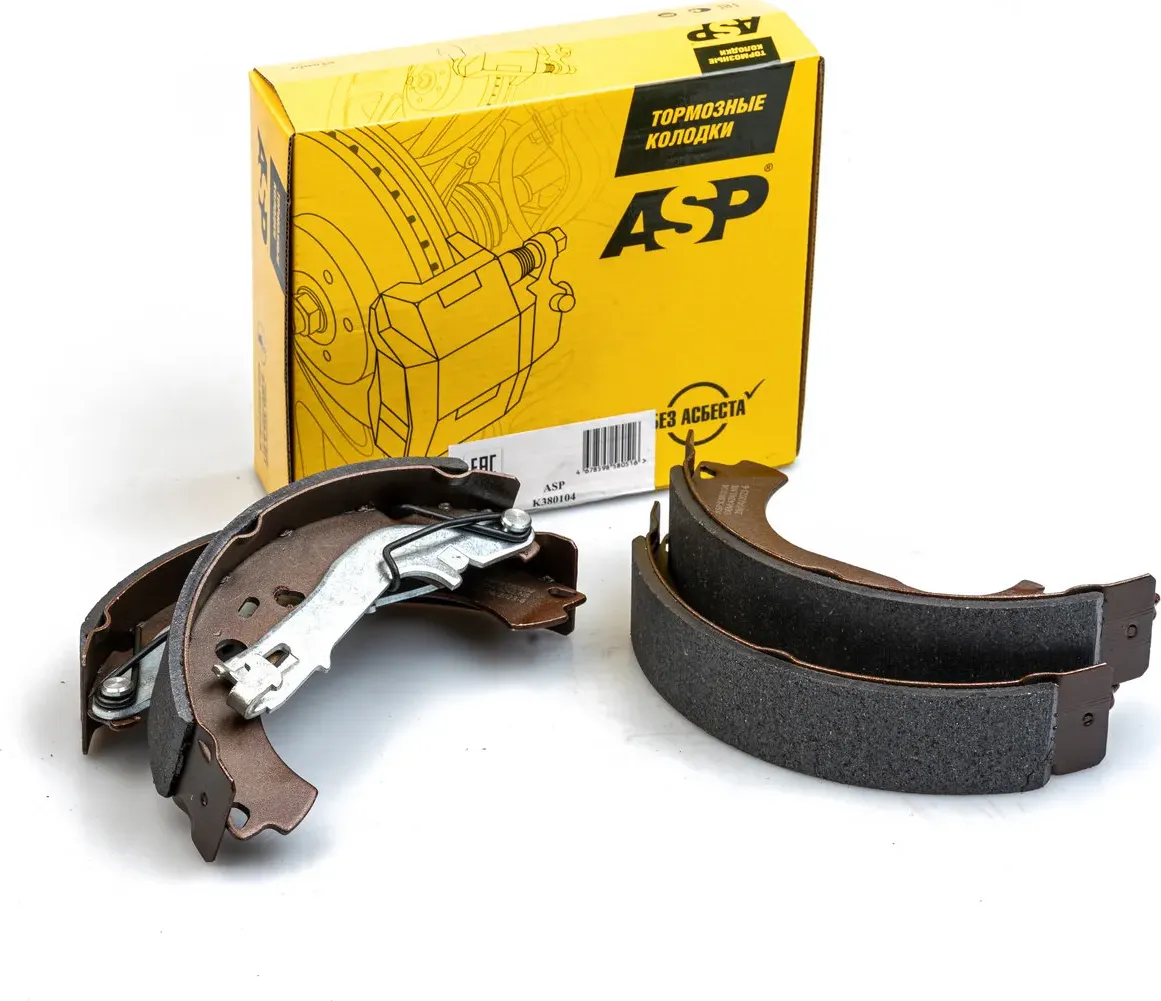 Задние тормозные колодки для а/м Opel Corsa B/Fiat Punto (ASP) ASP. Артикул K380104
