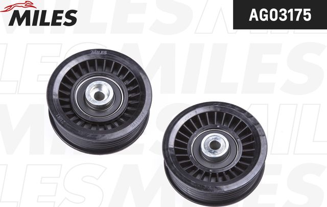 Натяжной ролик (натяжитель) приводного ремня Miles. Артикул AG03175