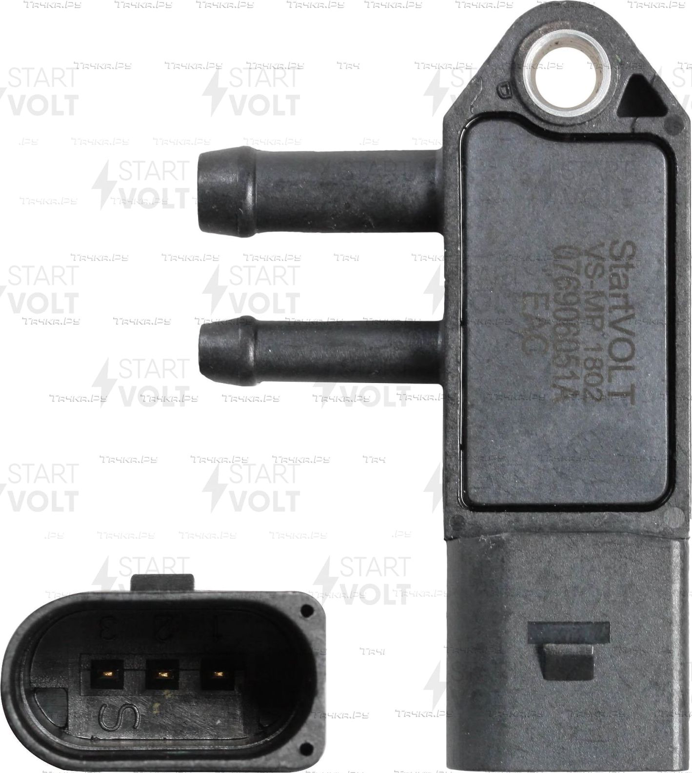 Датчик абсолютного давления (ДАД, MAP) StartVOLT для Volkswagen Sharan I 2005-2010. Артикул VS-MP 1802