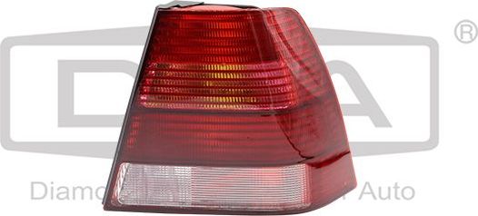 Фонарь задний DPA правый для Volkswagen Bora 1998-2013. Артикул 99451446802