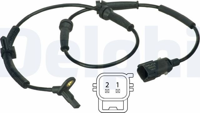 Датчик ABS Delphi. Артикул SS20372