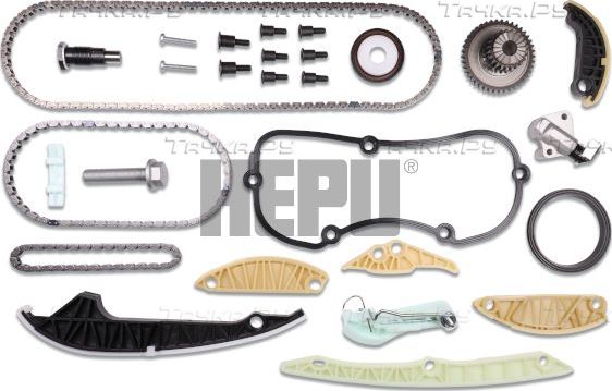Цепь ГРМ Hepu для Volkswagen Tiguan I 2007-2013. Артикул 21-0308