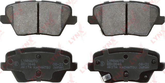 Тормозные колодки LYNXauto. Артикул BD-3646