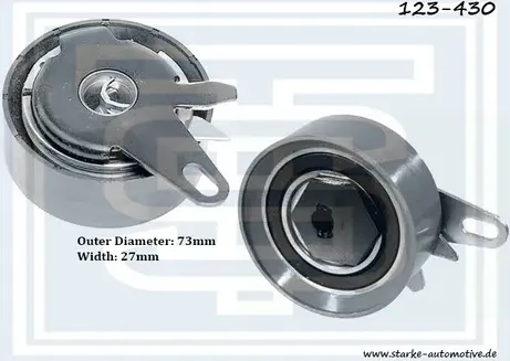 Ролик натяжной ремня ГРМ (Starke). Артикул 123430