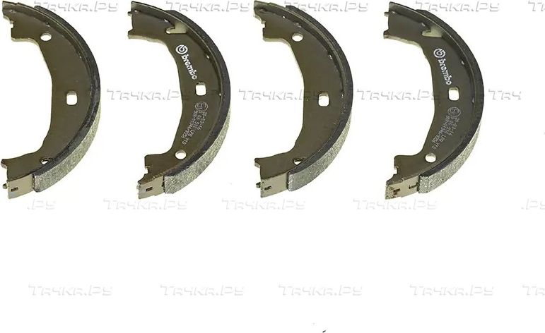Тормозные колодки (стояночная тормозная система) Brembo ESSENTIAL LINE для Alpina B3 F30 2013-2019. Артикул S 06 510