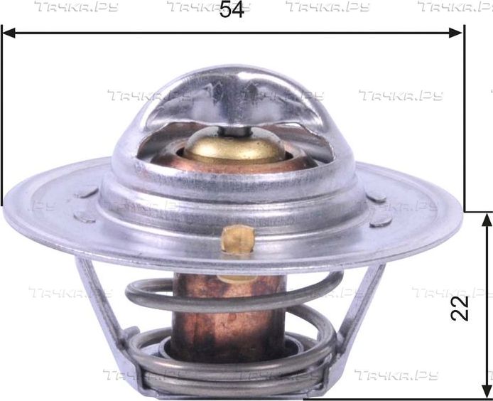 Термостат Gates для Opel Commodore B 1972-1978. Артикул TH12888G1