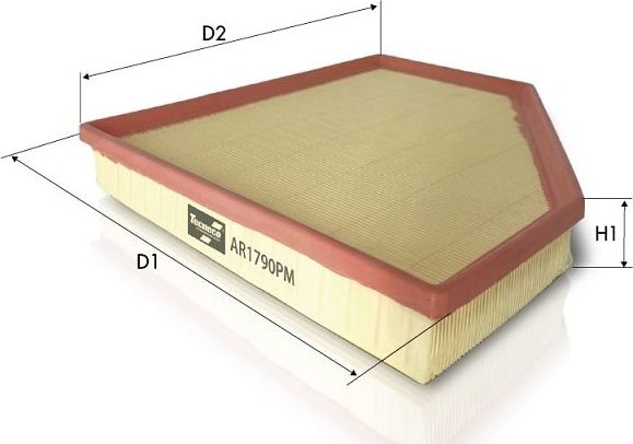 Воздушный фильтр Tecneco Filters. Артикул AR1790PM
