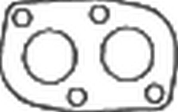 Прокладка глушителя Bosal (Бельгия). Артикул 256-749