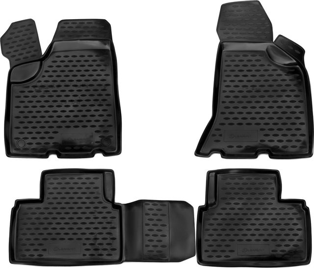 Коврики Element для салона Lada Priora 2007-2009. Артикул NLC.52.16.210