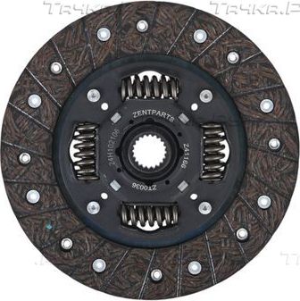 Диск сцепления Zentparts для Hyundai Accent II 2000-2005. Артикул Z41166