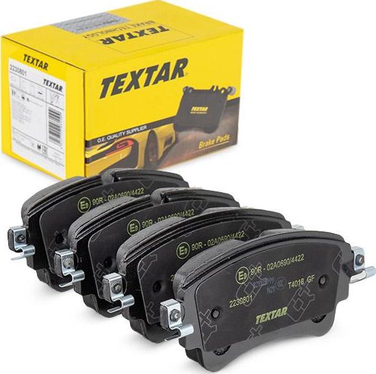 Тормозные колодки Textar Q+. Артикул 2230801