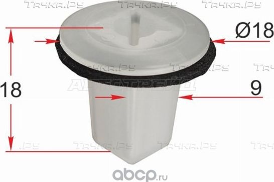 Клипса крепежная (SAT). Артикул ST-M12400