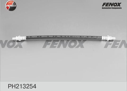 Тормозной шланг Fenox задний для Ford Fiesta II 1989-1995. Артикул PH213254