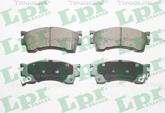 Тормозные колодки LPR. Артикул 05P1017