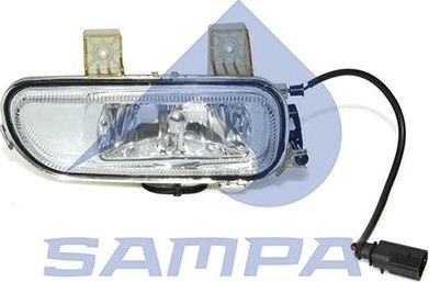Фара противотуманная Sampa правая для Mercedes-Benz Axor 2002-2004. Артикул 201.040