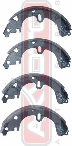 Тормозные колодки Akyoto Packing AKYOTO. Артикул AKS-2001