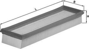 Воздушный фильтр Mahle-Knecht. Артикул LX 509