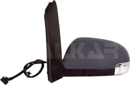 Зеркало боковое Alkar левое для Volkswagen Touran I 2003-2009. Артикул 9225104