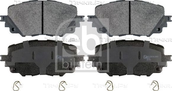 Тормозные колодки Febi Bilstein передние для Fiat 124 Spider I 2016-2026. Артикул 170663