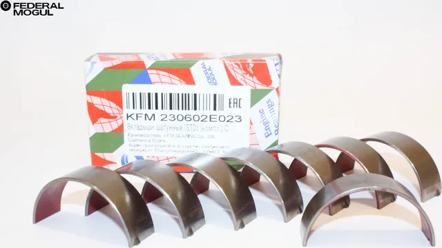 Вкладыши HYUNDAI Elantra (14-) (1.8),i40 (14-),Creta (16-) (2.0) шатунные STD комплект (8шт.) KFM KFM. Артикул 23060-2E023