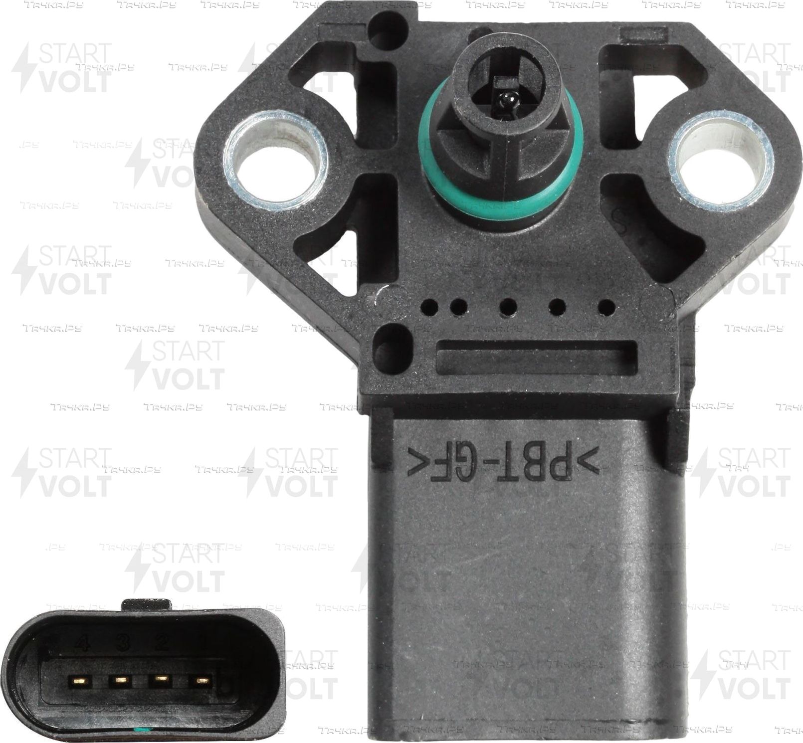 Датчик абсолютного давления (ДАД, MAP) StartVOLT для Volkswagen Transporter T5 2003-2009. Артикул VS-MP 1806
