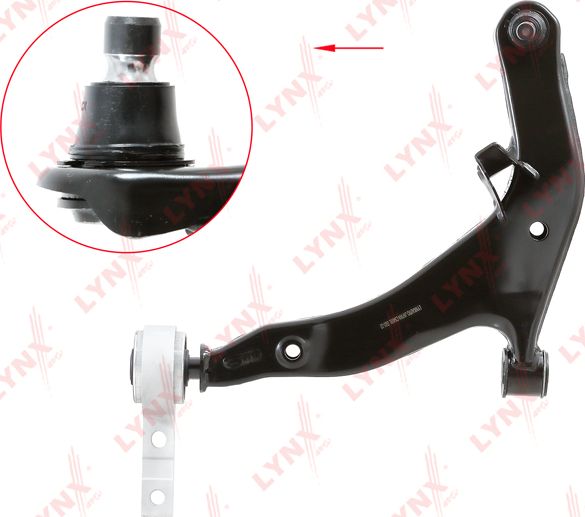Поперечный рычаг передней подвески LYNXauto. Артикул C5468L
