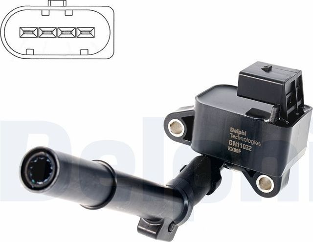 Катушка зажигания Delphi. Артикул GN11032-12B1