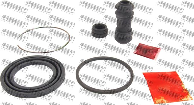 Ремкомплект тормозного суппорта Febest передний для Mitsubishi Galant VI 1987-1990. Артикул 0475-E38F