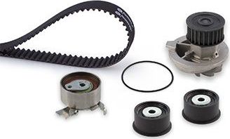 Помпа (водяной насос) с комплектом ремня ГРМ Gates PowerGrip® для Opel Astra G 1998-2005. Артикул KP15542XS
