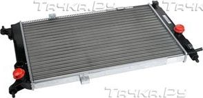 Радиатор охлаждения двигателя Zentparts. Артикул Z20422