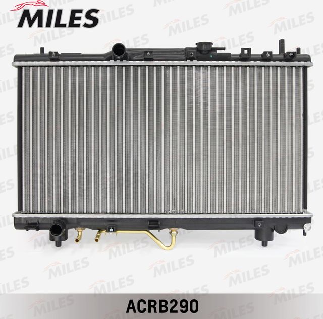 Радиатор охлаждения двигателя Miles (алюминий) для Toyota Carina E 1993-1997. Артикул ACRB290