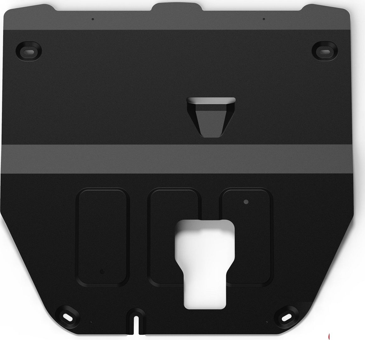 Защита АвтоБроня для картера и КПП Hyundai Tucson IV 2021-2026. Артикул 111.02387.1