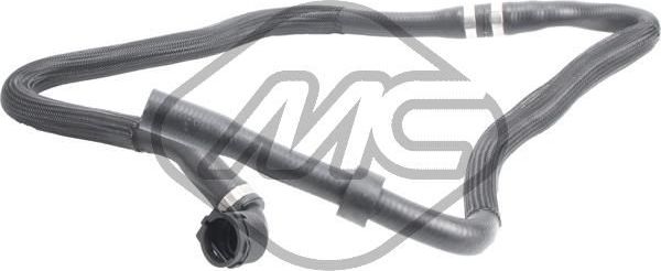 Патрубок радиатора (системы охлаждения) Metalcaucho. Артикул 99382