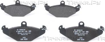 Тормозные колодки Bosch. Артикул 0 986 461 148