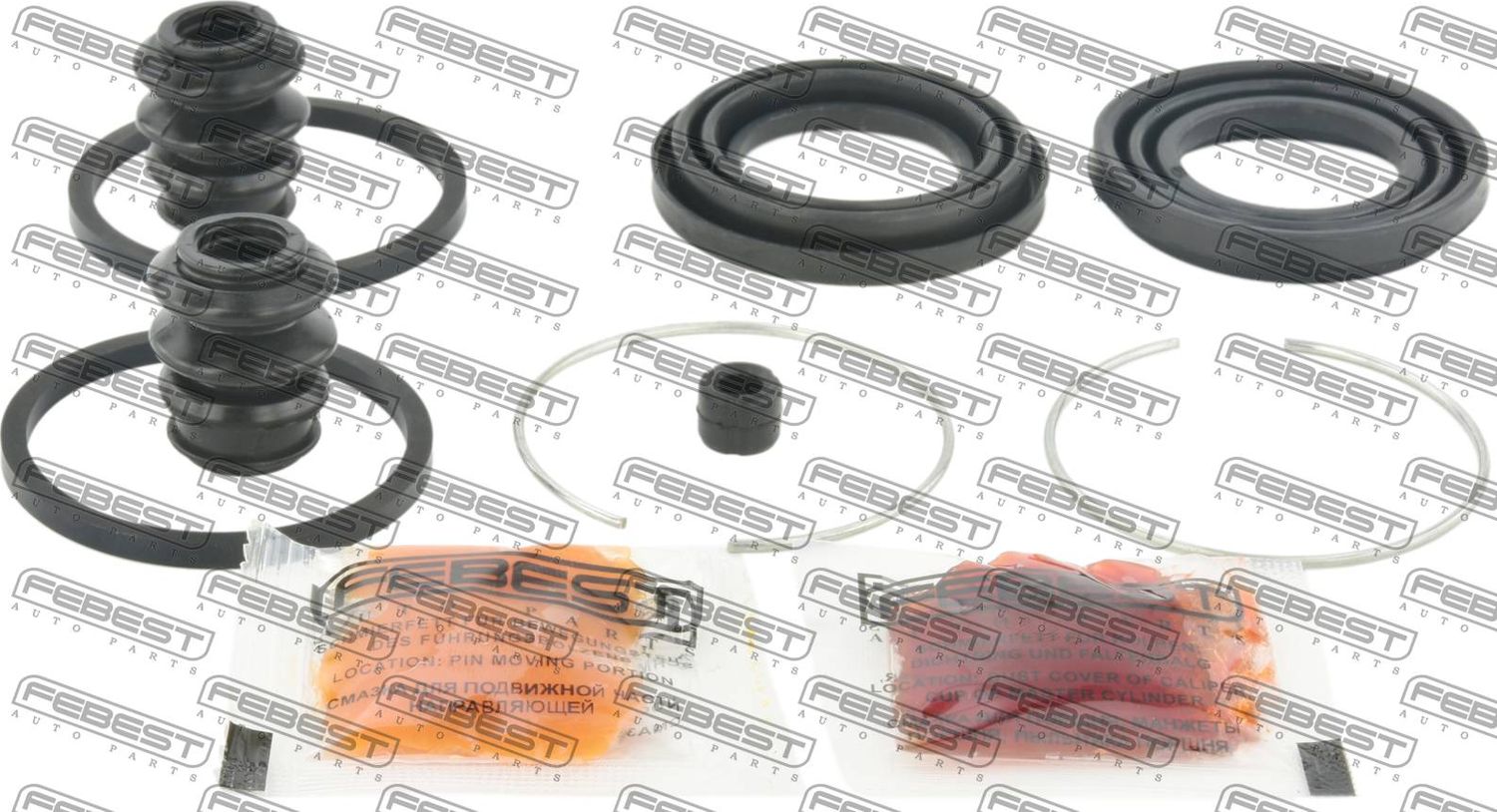 Ремкомплект тормозного суппорта Febest. Артикул 0475-N84WF