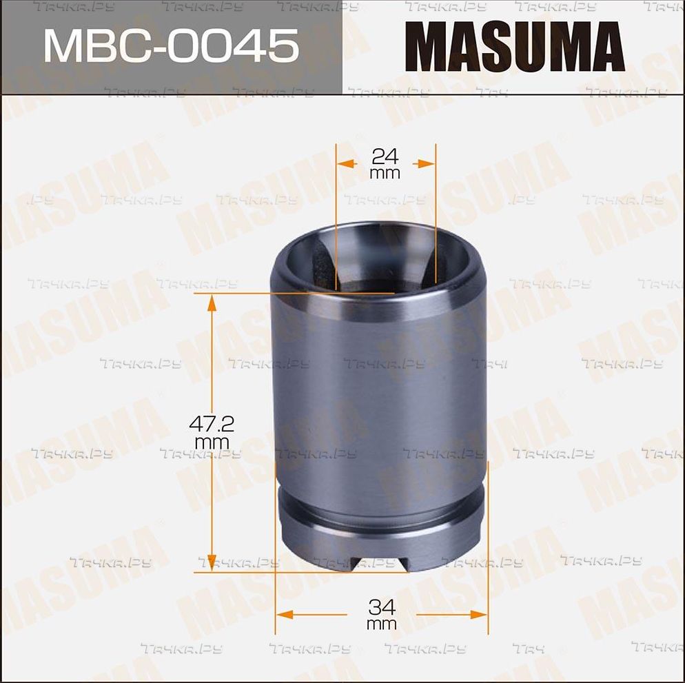 Поршень тормозного суппорта Masuma задний для Honda Insight II 2009-2014. Артикул MBC-0045