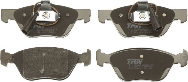 Тормозные колодки TRW COTEC передние для Fiat Strada 2010-2026. Артикул GDB1212