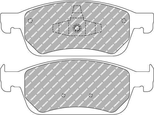 Тормозные колодки FERODO RACING DS2500. Артикул FCP4416H