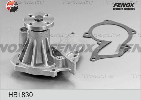 Помпа (водяной насос) Fenox для Ford Fusion I 2002-2012. Артикул HB1830